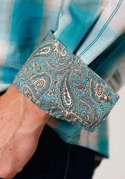 Men's Roper Snap Front Shirt #03-001-0278-4046 -Western men 044777038a353aa26fcd9421236033b2