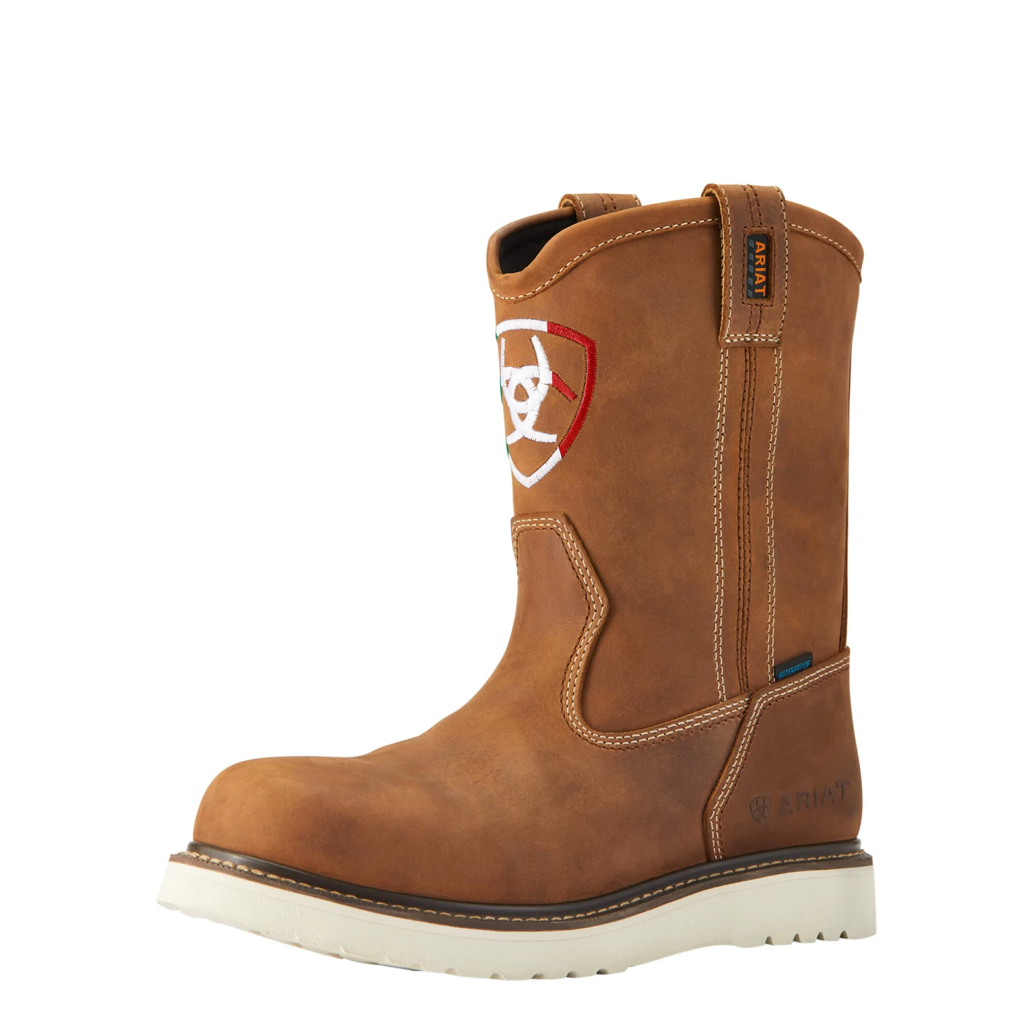 Men's Ariat Rebar Wedge Orgullo Mexicano Waterproof Work Boot #10042497 2 Men's Ariat Rebar Wedge Orgullo Mexicano Waterproof Work Boot #10042497 - Image 2