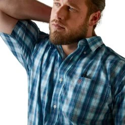 Men's Ariat Wrinkle Free Enzo Classic Fit Button Down Shirt #10044884 -Western men 0858be26f215dd919ec83ed17f3260bd