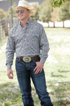 Men's Cinch Button Down Shirt #MTW1105584