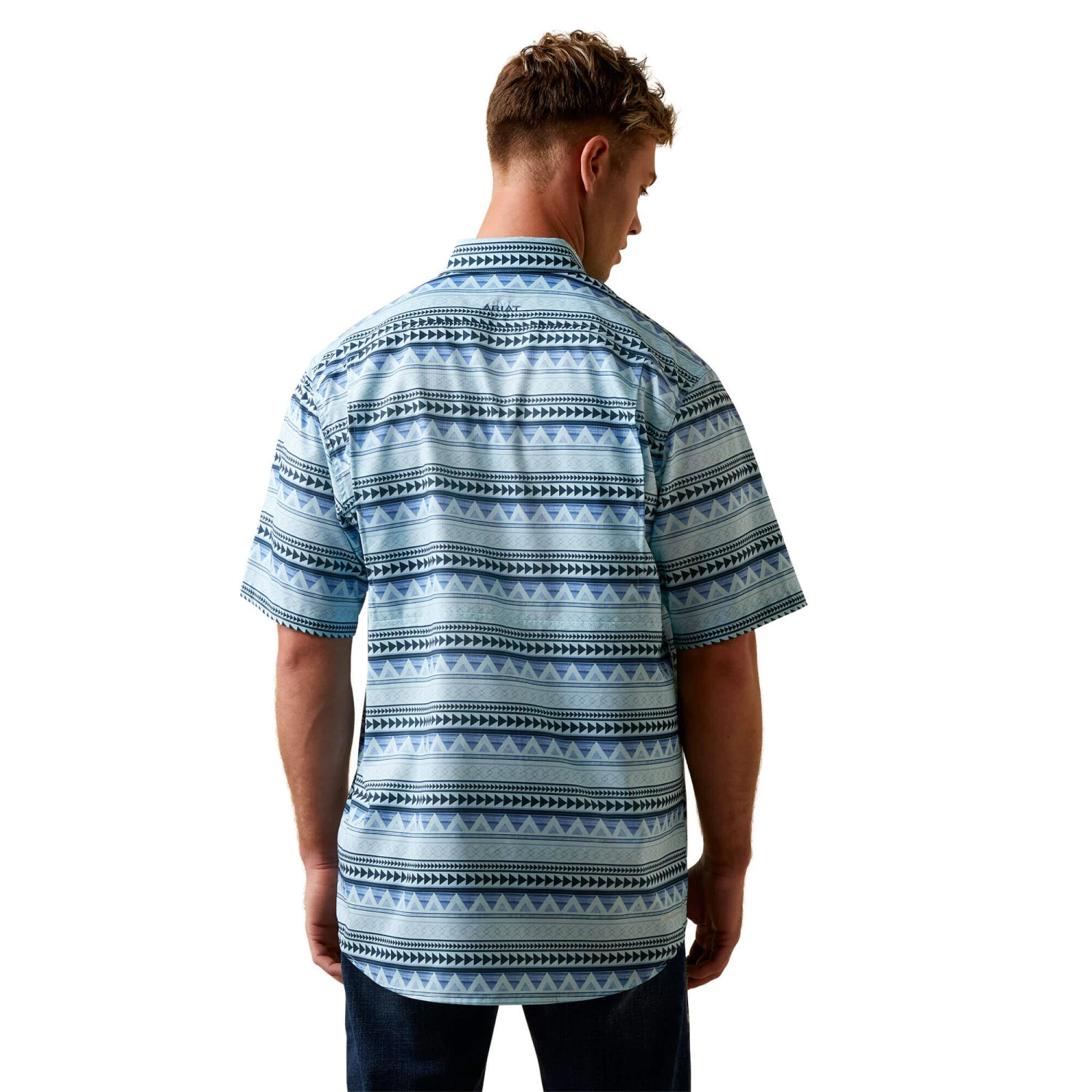 Men's Ariat VentTEK Classic Fit Button Down Shirt #10044934X 2 Men's Ariat VentTEK Classic Fit Button Down Shirt #10044934X - Image 2