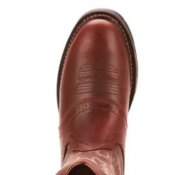 Men's Ariat Workhog Pull-On Soft Toe Work Boot #10001187 -Western men 10001187 5