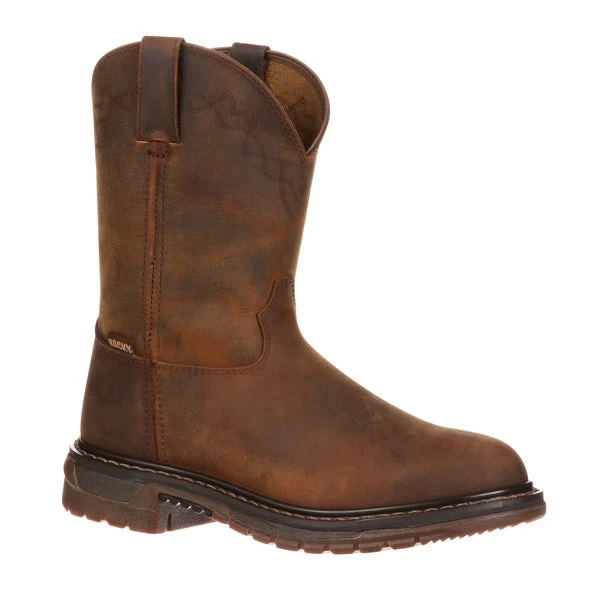 Rocky Boots Men's Rocky Original Ride Roper Western Boot #1108R 1 Rocky Boots Men's Rocky Original Ride Roper Western Boot #1108R