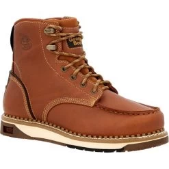 Men's Georgia AMP LT Wedge Moc-Toe Work Boot #GB00489