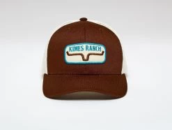 Men's Kimes Rolling Trucker Brown Cap -Western men 1acf64a70f65fcf3b23f0f291f8f748d