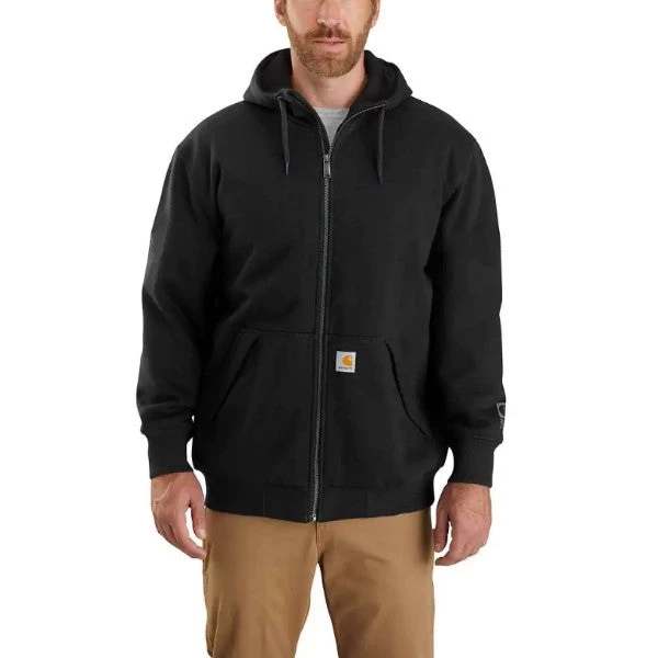 Men's Carhartt Rain Defender Loose Fit Midweight Thermal-Lined Full-Zip Sweatshirt #104078 3 Men's Carhartt Rain Defender Loose Fit Midweight Thermal-Lined Full-Zip Sweatshirt #104078 - Image 3
