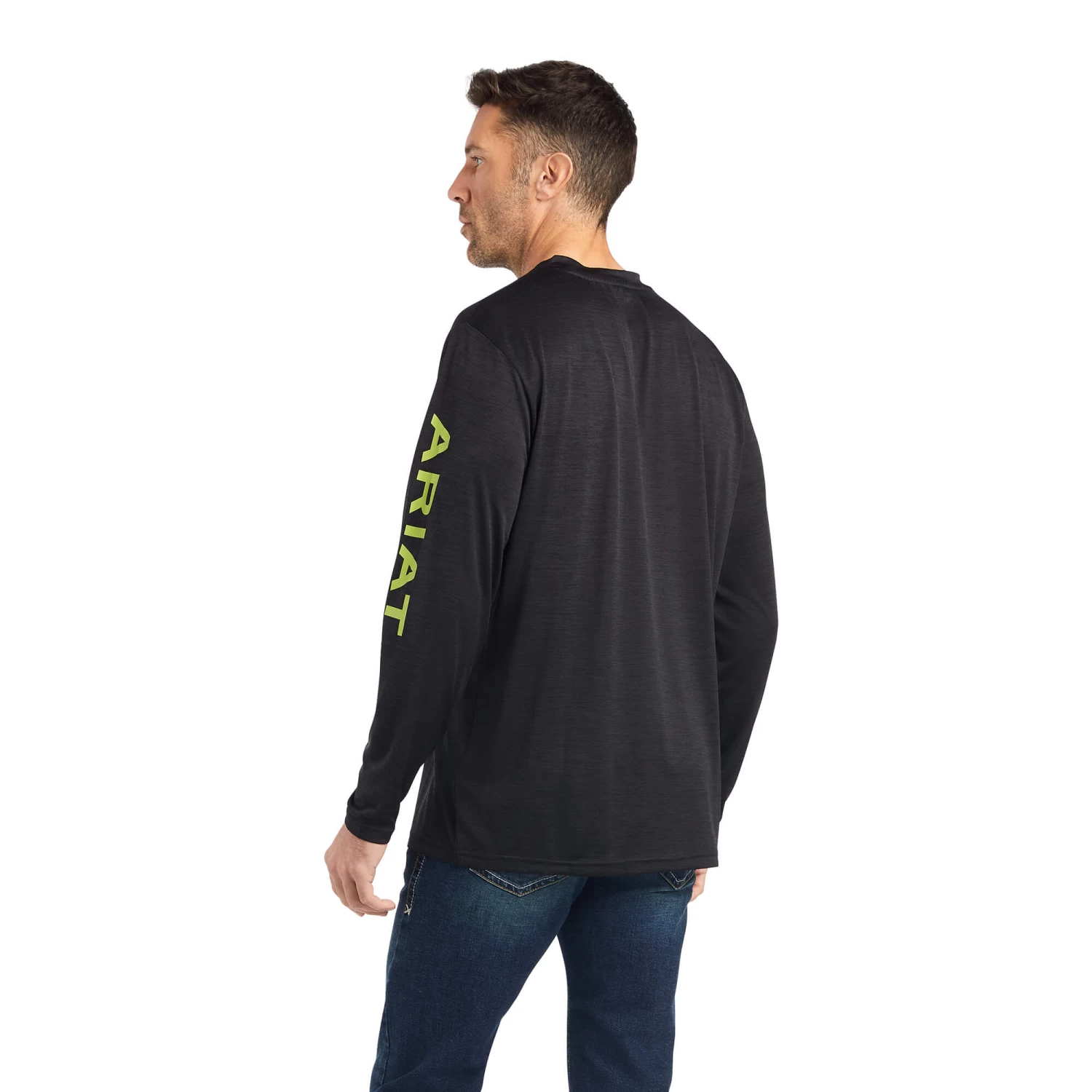 Men's Ariat Charger Logo T-Shirt #10042607 2 Men's Ariat Charger Logo T-Shirt #10042607 - Image 2