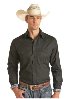 Men’s Rough Stock Snap Front Shirt #RSMSOSR0P6