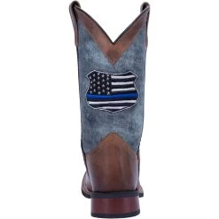 Men's Laredo We Back The Blue Western Boot #7878 -Western men 21a199b1b7fa0012c041a2e58dfa1212