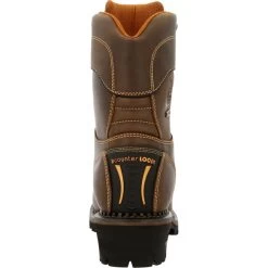 Men's Georgia AMP LT Logger Composite Toe Insulated Waterproof Work Boot #GB00491 -Western men 220294fabd9c1839ebba195f85b6d876
