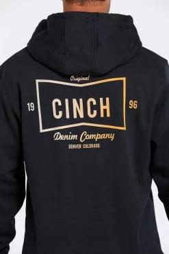 Men's Cinch Navy Hoodie #MWK1206022 -Western men 23f1baf24ca141e12869321c0b3caf51
