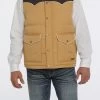 Men's Cinch Quilted Vest #MWV1578001GLD