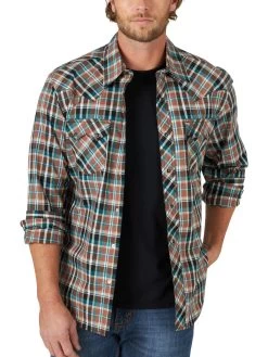 Men's Wrangler Retro Snap Front Shirt #112318773X