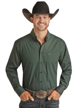 Men's Panhandle Button Down Shirt #PSMSOSRZ2D