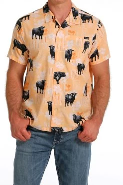 Men's Cinch Button Down Shirt #MTW1401030 -Western men 30f52842cbc70eafafd62db279933622