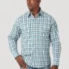 Men's Wrangler Wrinkle Resist Snap Front Shirt #112317089