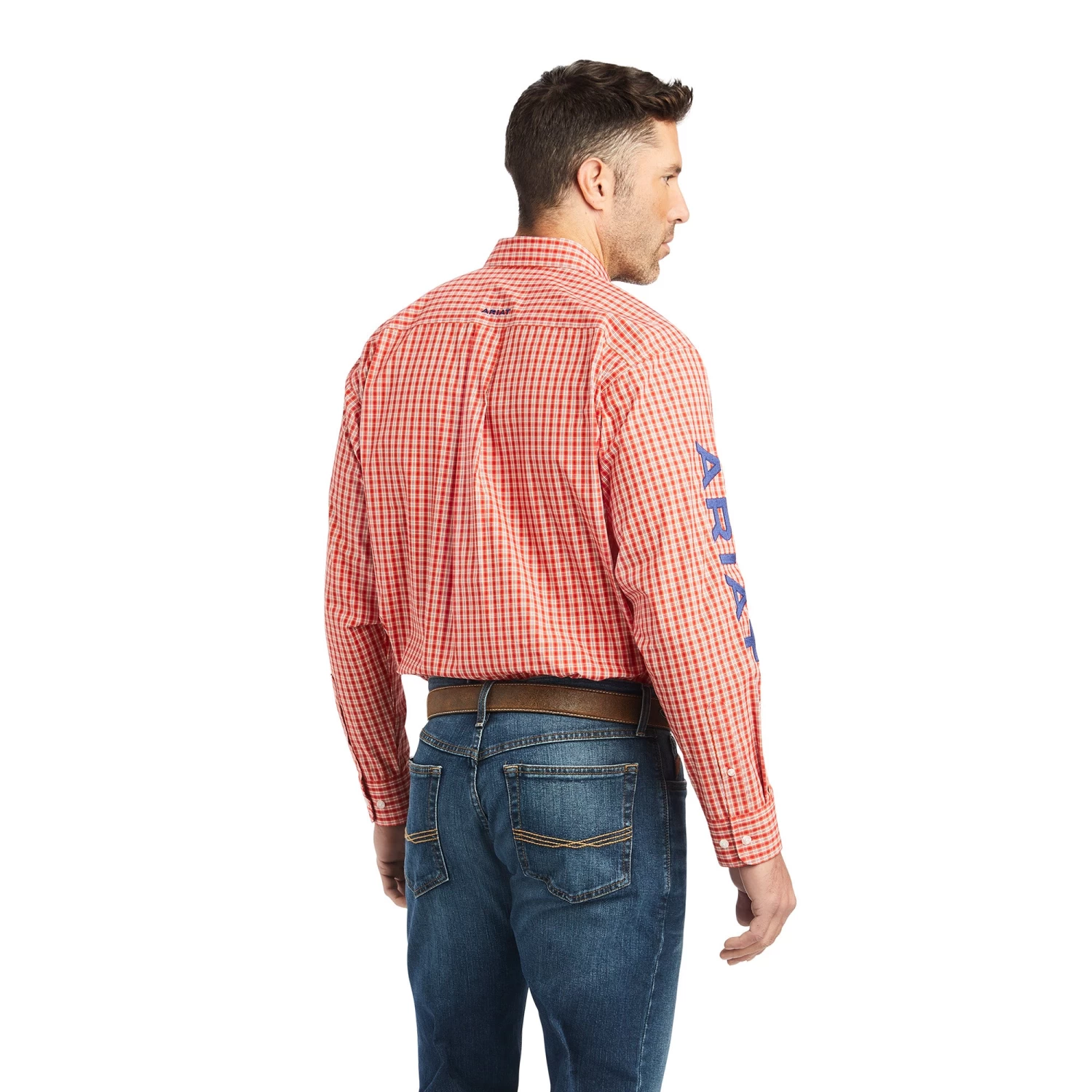 Men's Ariat Pro Series Team Malcolm Classic Fit Button Down Shirt #10041787X 2 Men's Ariat Pro Series Team Malcolm Classic Fit Button Down Shirt #10041787X - Image 2