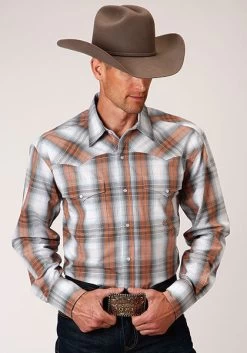 Men's Roper Setting Sun Snap Front Shirt #03-001-0278-4050