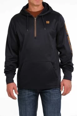Men's Cinch Black Hoodie #MWK1240001
