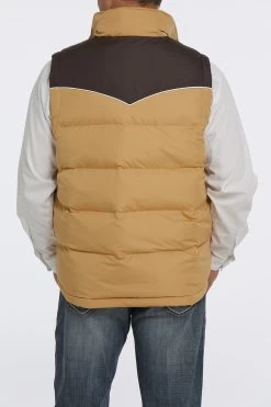 Men's Cinch Quilted Vest #MWV1578001GLD -Western men 3ef69f48ffb91b8b3a6c15176b56fdde