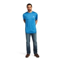 Men's Ariat Charger Vertical Flag T-Shirt #10040633 -Western men 3f661fb16ad662f5c39dca4273e27c83