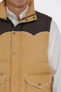 Men's Cinch Quilted Vest #MWV1578001GLD -Western men 416136f999b4f73ec7a384cfc4ae66c6