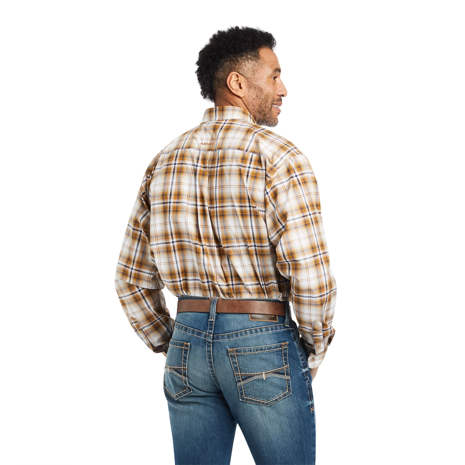 Men's Ariat Pro Series Geri Stretch Classic Fit Button Down Shirt #10042377X 2 Men's Ariat Pro Series Geri Stretch Classic Fit Button Down Shirt #10042377X - Image 2