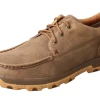 Men's Twisted X Boat Shoe Driving Moc #MXC0016