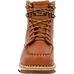 Men's Georgia AMP LT Wedge Moc-Toe Work Boot #GB00489 -Western men 49e05a405691e219357713c3299d5c6d