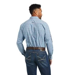 Men's Ariat Pro Series Team Shay Fitted Button Down Shirt #10040791 7 Men's Ariat Pro Series Team Shay Fitted Button Down Shirt #10040791 -Western men 4c6ea51831076d74df1a03b73372dd5a