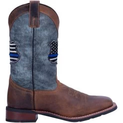 Men's Laredo We Back The Blue Western Boot #7878 -Western men 4e02bcc3a6e596963f06399de6043a51