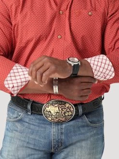 Men's Wrangler George Strait Button Down Shirt #112317176 -Western men 50e18cbe079289abd1c74e165087c7d3 7ac06db6 d250 4d11 b96d 41d72831117b