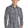 Men's Rock & Roll Cowgirl Snap Front Shirt #RRMSOSR08V
