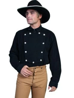 Men's Wahmaker Bib Front Shirt #538720BLK