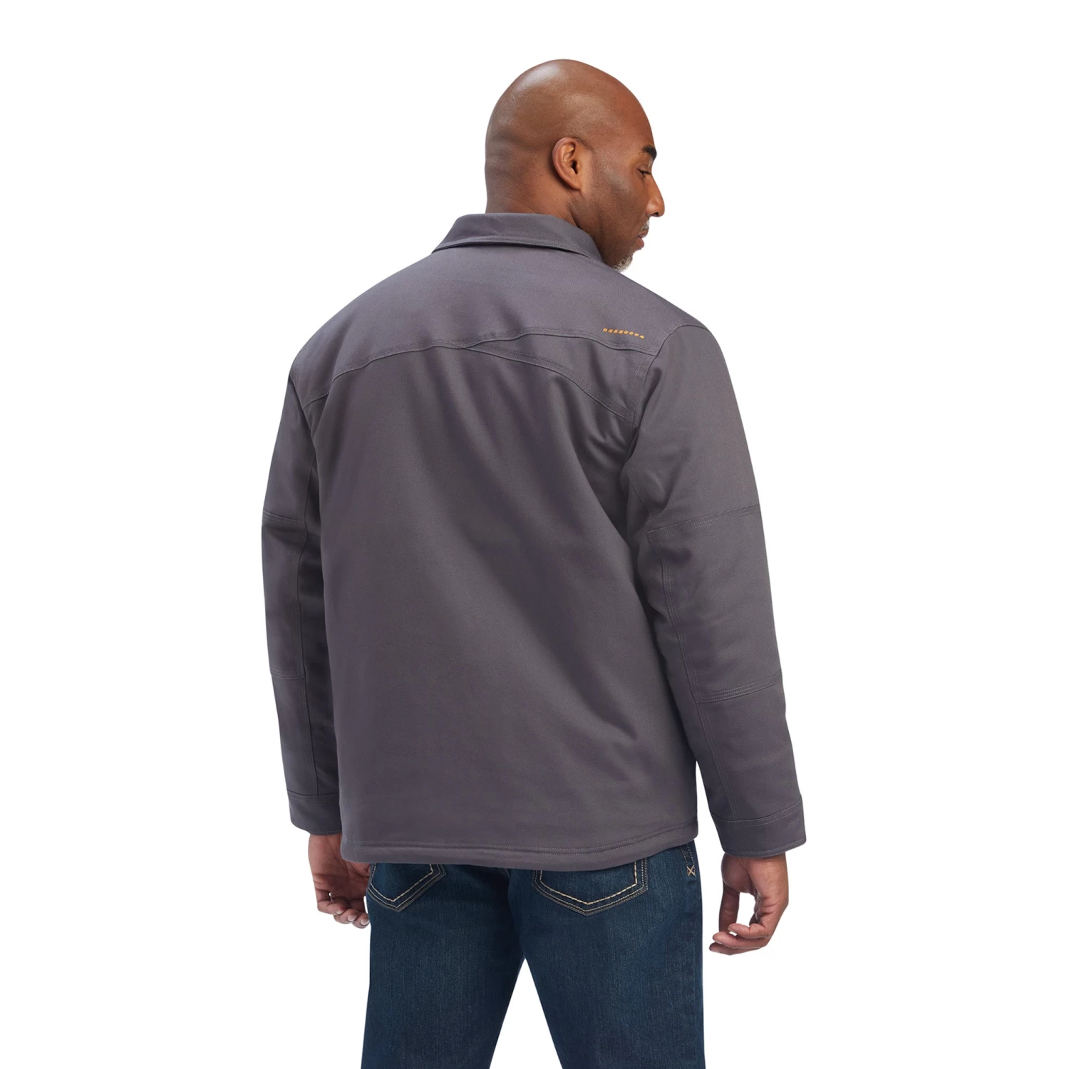 Men's Ariat Rebar DuraCanvas Sherpa-Lined Coat #10041505 4 Men's Ariat Rebar DuraCanvas Sherpa-Lined Coat #10041505 - Image 4