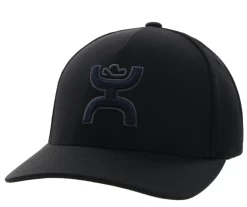 Men's Hooey FlexFit Coach Cap #2212BK