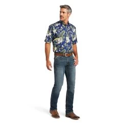 Men's Ariat Wrinkle Free Ephraim Classic Fit Button Down Shirt #10040725 -Western men 5c8c9c2948239e5d42f0751056fb7c21