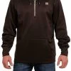 Men's Cinch Brown Hoodie #MWK1240002
