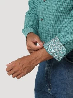 Men's Wrangler George Strait Button Down Shirt #112318995 -Western men 630f3a4f3b1833fbf19a29956bd9c91c