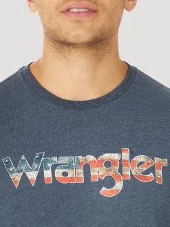 Men's Wrangler T-Shirt #MQ6199N -Western men 672f86e5e55dea74bdbc81e602103abd