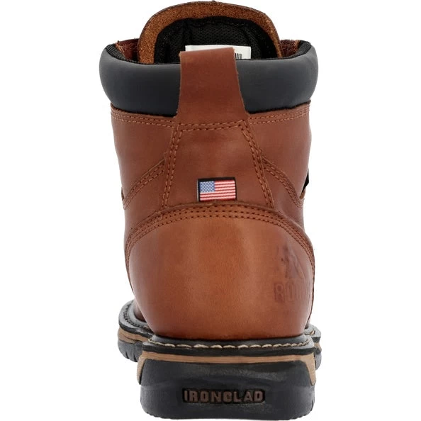 Men's Rocky IronClad USA Made Waterproof Work Boot #RKK0361 6 Men's Rocky IronClad USA Made Waterproof Work Boot #RKK0361 - Image 6