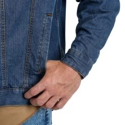 Men's Wrangler Concealed Carry Unlined Denim Jacket #74265VWX (Big And Tall) -Western men 74265VW BD01 SWDN WPRD 28dd09f6 a2c8 4a90 8b94 233763891b2e