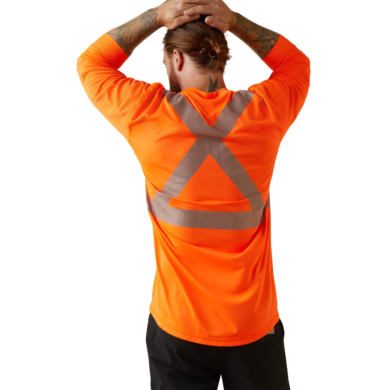 Men's Ariat Rebar High Vis T-Shirt #10043822 2 Men's Ariat Rebar High Vis T-Shirt #10043822 - Image 2