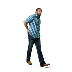 Men's Ariat Wrinkle Free Enzo Classic Fit Button Down Shirt #10044884 -Western men 7e50f61943a09361044723ec83031fdf