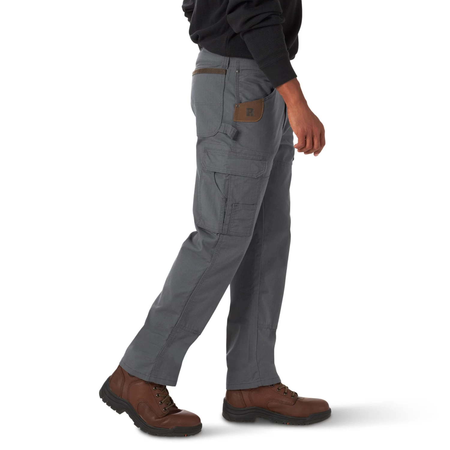 Men's Wrangler Riggs Workwear Comfort Flex Ripstop Ranger Cargo Pant #3W062GT 4 Men's Wrangler Riggs Workwear Comfort Flex Ripstop Ranger Cargo Pant #3W062GT - Image 4