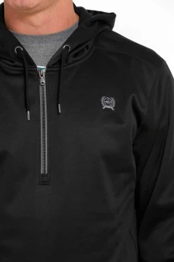 Men's Cinch Black Hoodie #MWK1240003 -Western men 859d9577232a8c8e9b221cf9b26e23c7
