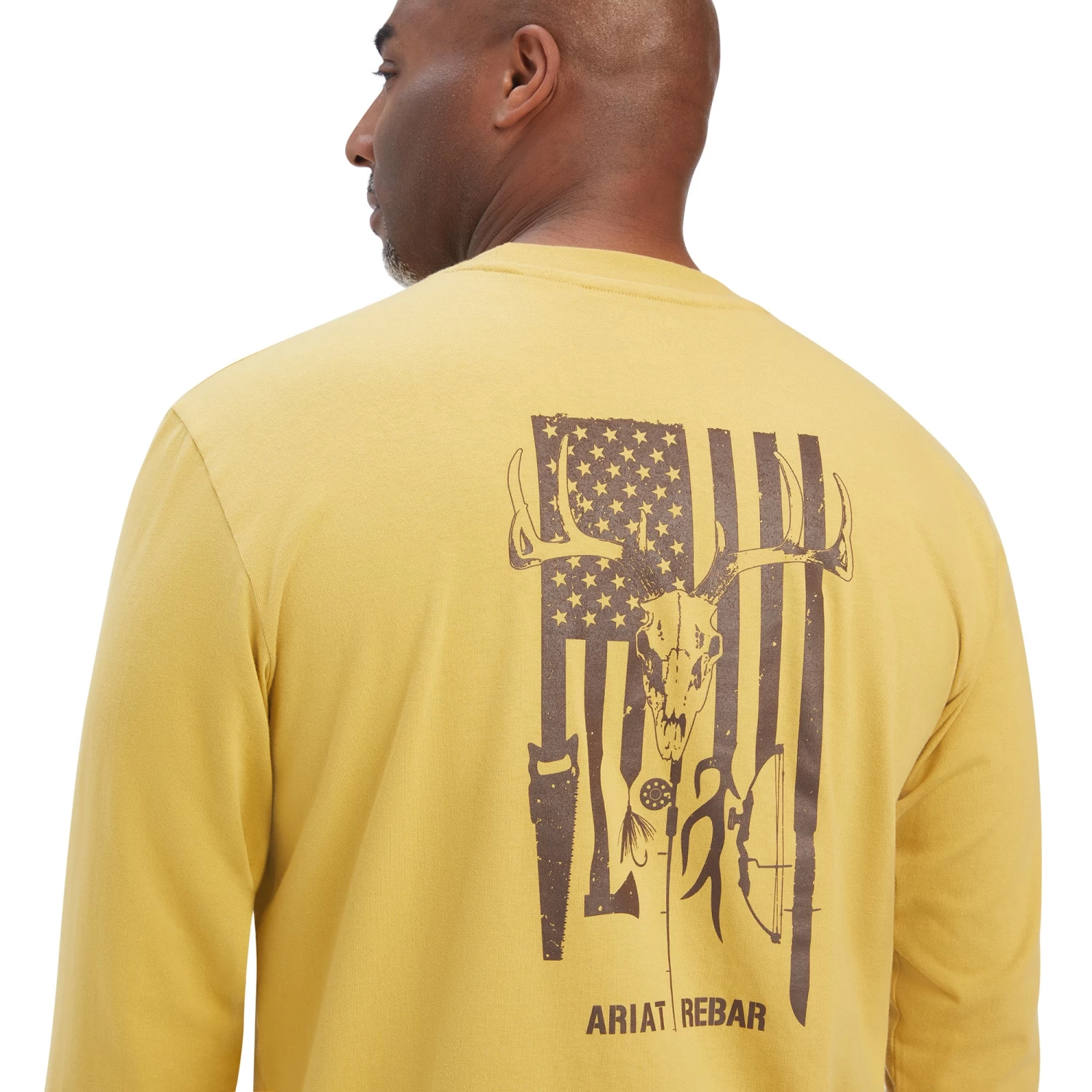 Men's Ariat Rebar Outdoor T-Shirt #10041418 1 Men's Ariat Rebar Outdoor T-Shirt #10041418