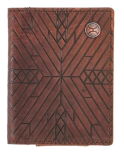 Men's Hooey Austin Bi-Fold Money Clip #HFBF005-BR