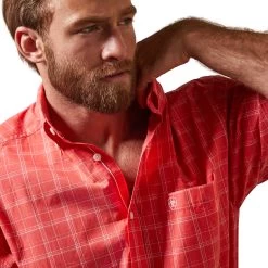 Men's Ariat Pro Daniel Button Down Shirt #10043911 -Western men 966520b54c3bf7abe9a371bbc1c9f8be