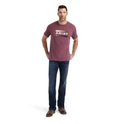Men's Ariat Octane Stack T-Shirt #10042781 -Western men 997584227b9d7ff47bab799ddbff2a32